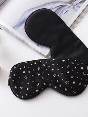 100% Silk Sleep Eye Mask | Adjustable Soft Blindfold
